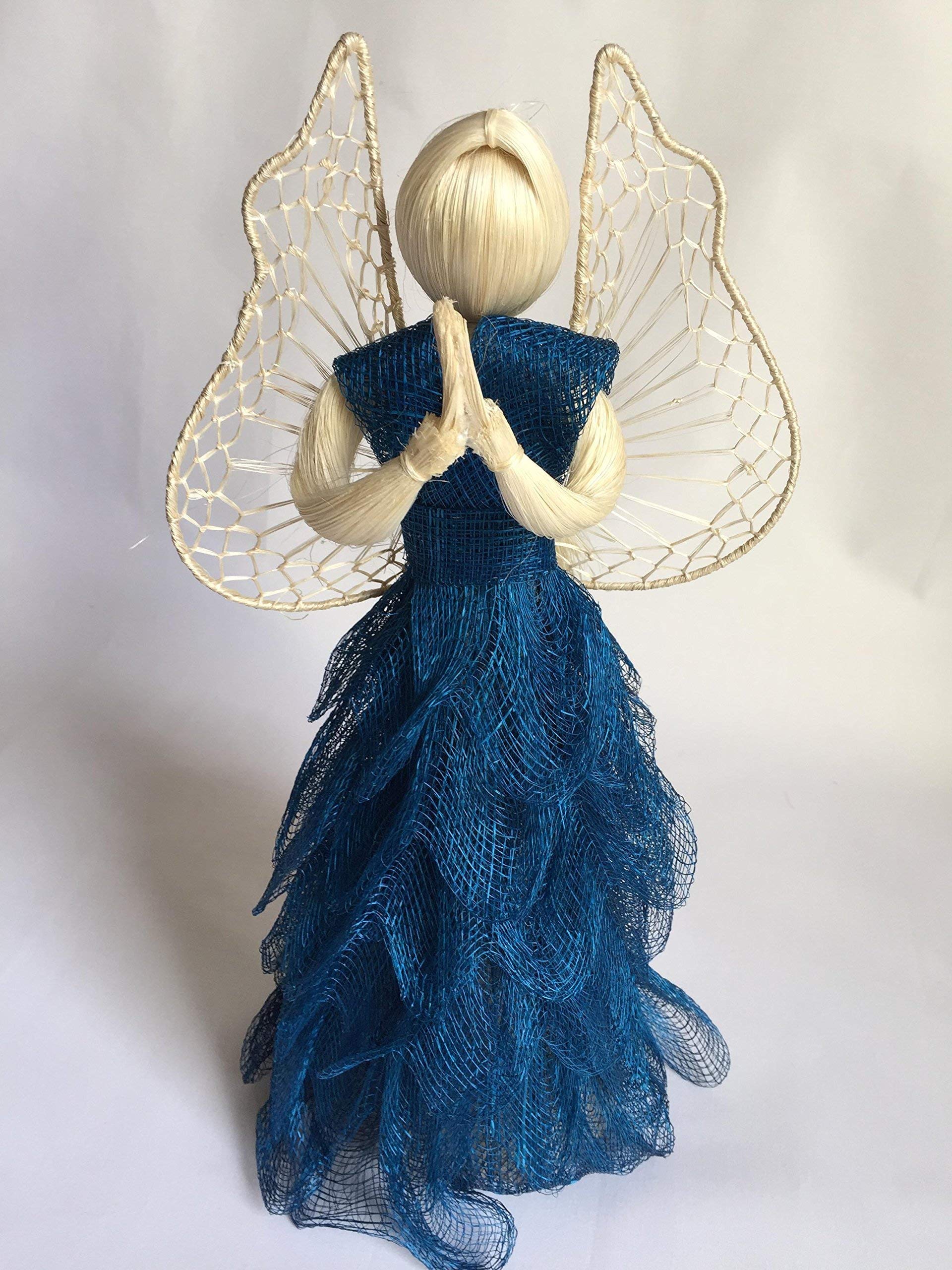 Blue angel with wattled wings, Height: ~ 30 cm (~ 12 inch)