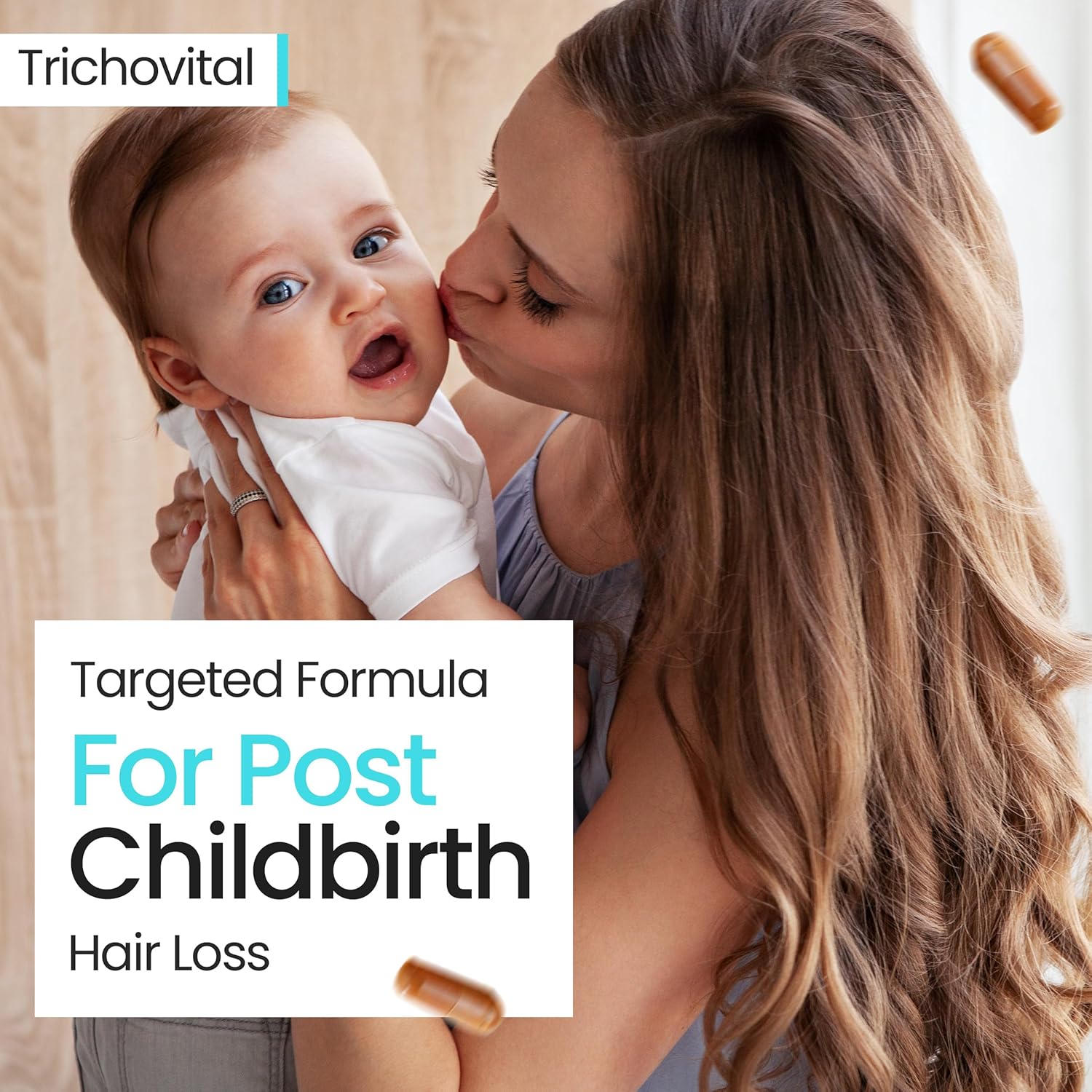 Advanced Hair Growth Supplement for Women - Biotin, Collagen, Zinc & Essential Hair Vitamins A, C and E for Thicker, Fuller, Stronger Hair - 120 Capsules - Image 7