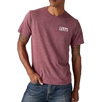 Levi's Maglietta da Uomo con Scollo Rotondo, Confezione da 1