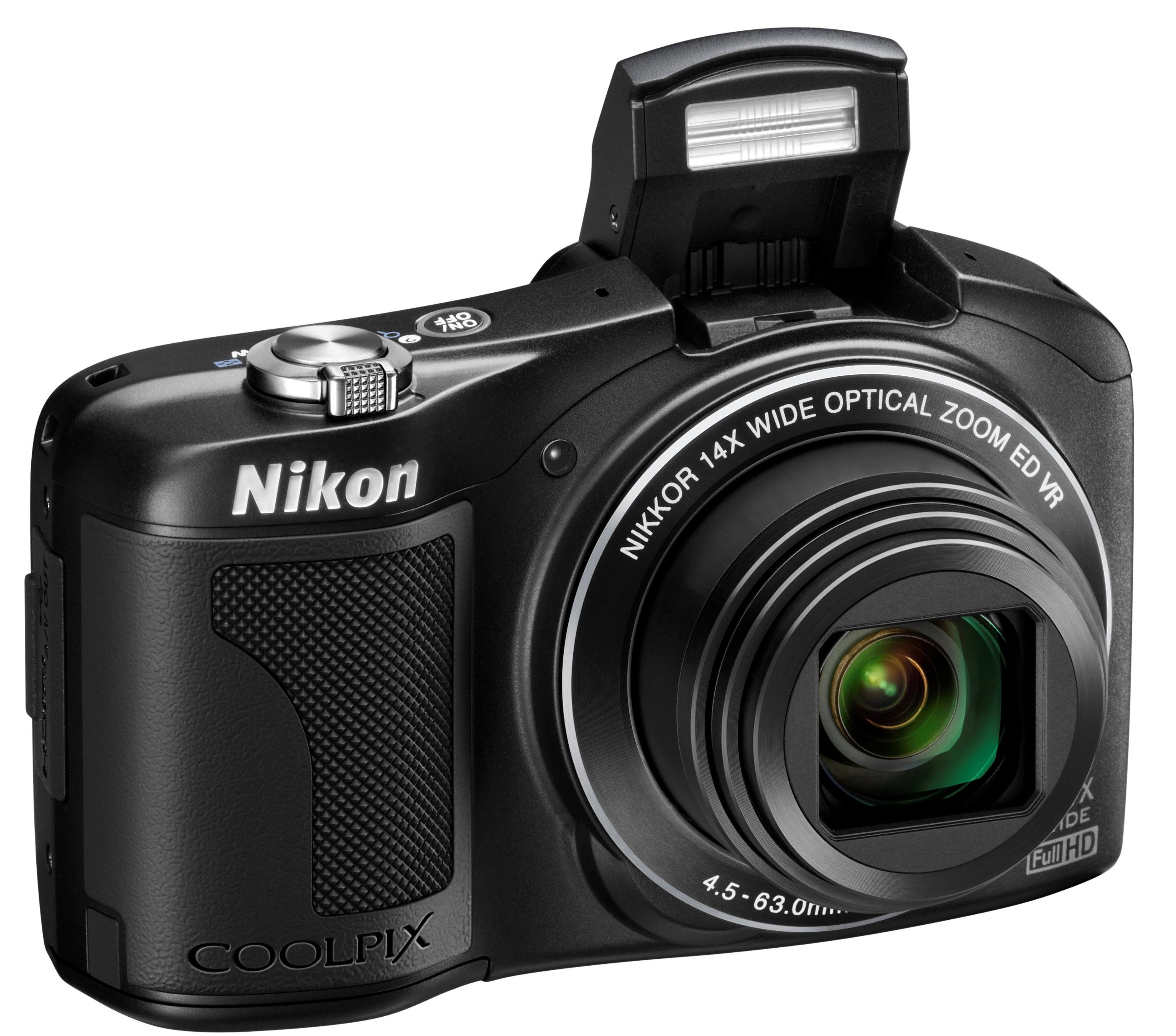 Nikon COOLPIX L610 - Cámara Digital (16 MP, Compacto, 25.4/58.4 mm (1/2.3"), 14x, 2X, 4.5-63 mm) Negro