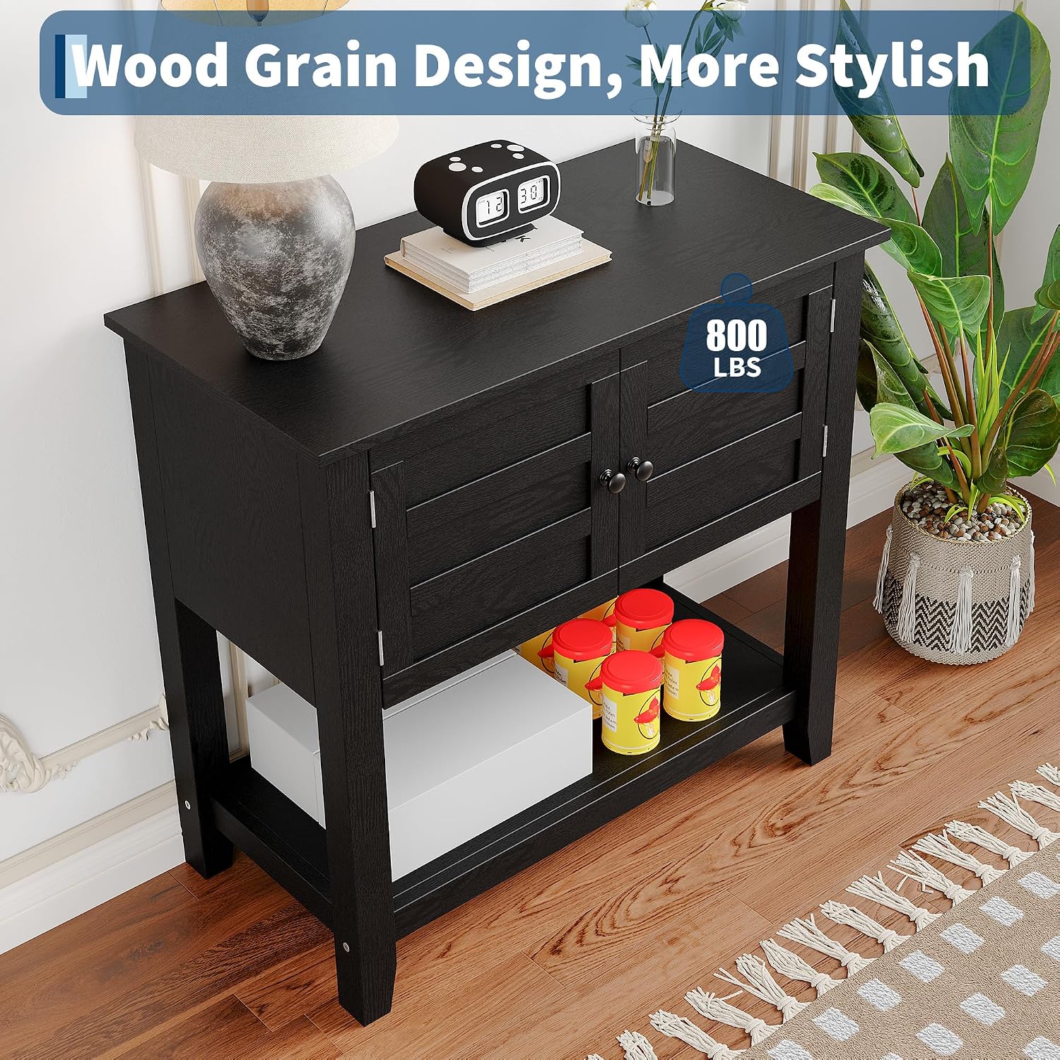 Garvee 20-29 Gallon Aquarium Stand, Heavy Duty Fish Tank Stand Cabinet image 5
