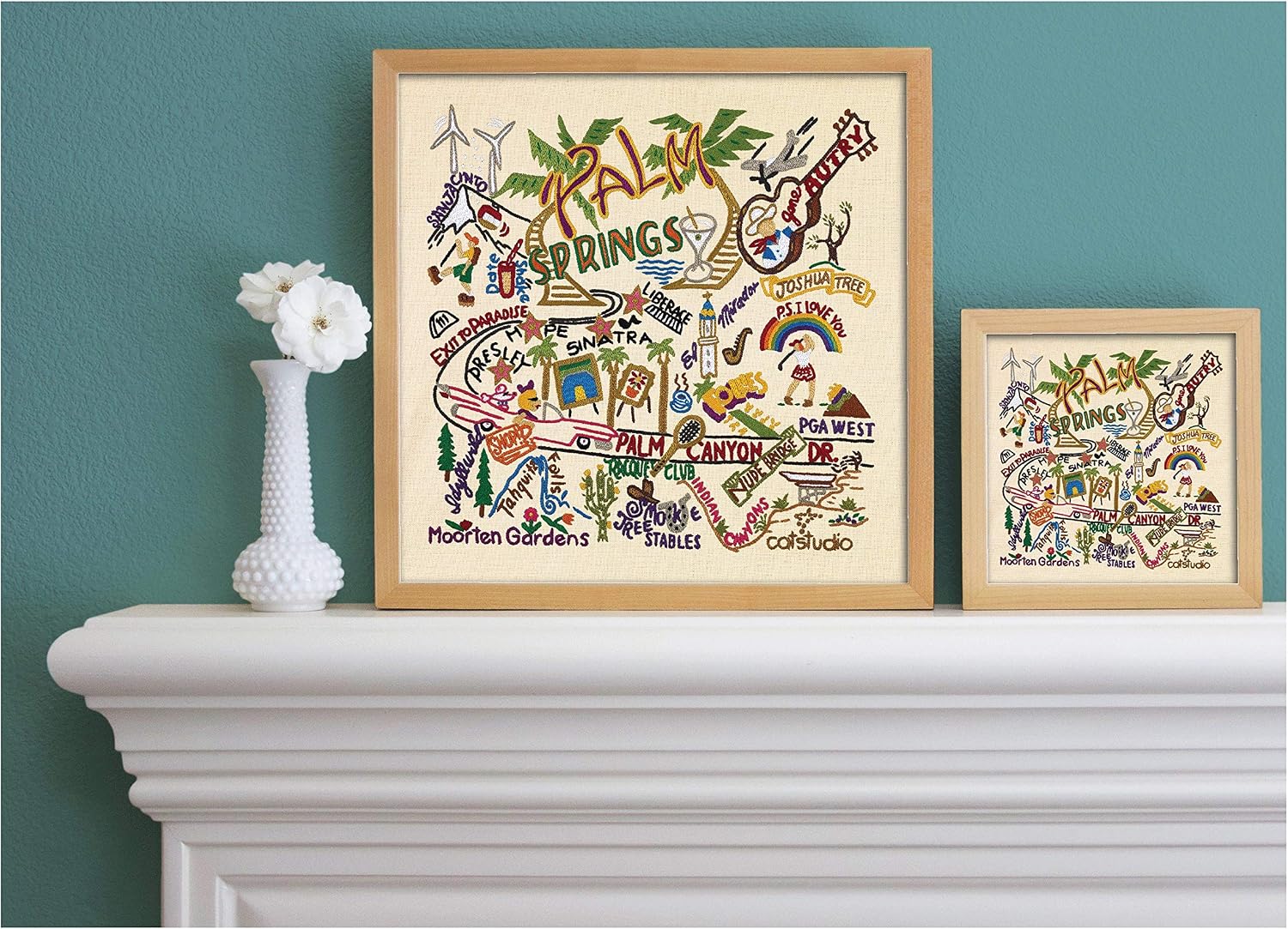 Catstudio Palm Springs Fine Art Print | 10"x10"
