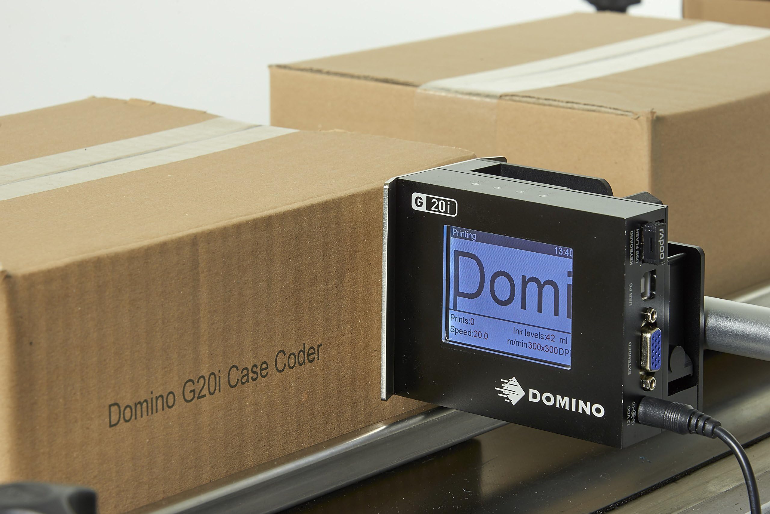 Domino G20i Thermal Inkjet Printer Case Coding Machine