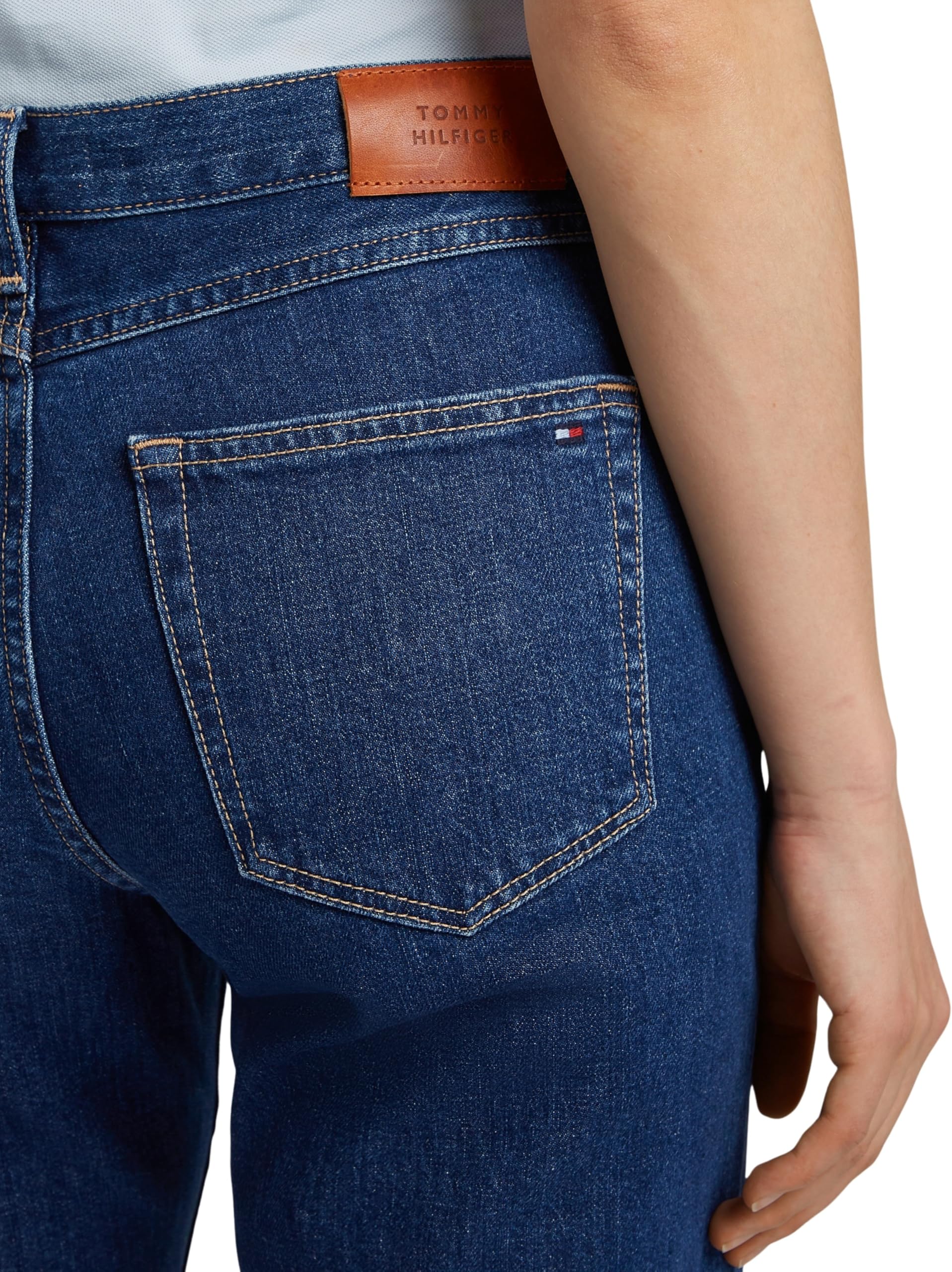 Tommy Hilfiger Donna Jeans Classic Ace Straight Leg Fit