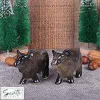 Vista 3 de Salero y pimentero Brahma Bull