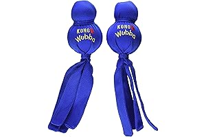 Wubba Durable Dog Toy for Aggressive Chewers: Two-Pack Playtime Essential