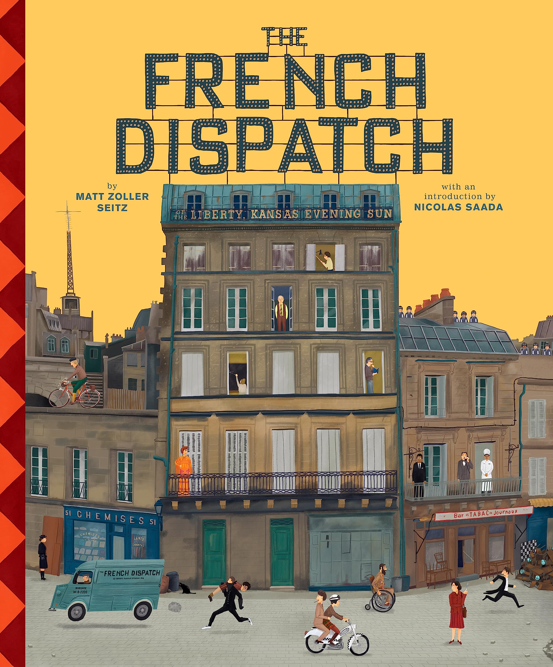 The French Dispatch Wes Anderson édition de luxe illustrée en anglais