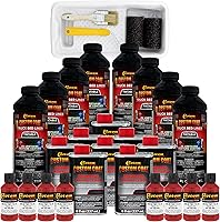 Vista 25 de Custom - Revestimiento protector de 1.5 galones (6 cuartos), para caja de camión,para rodillo, brocha o rociador con kit de aplicador de pincel