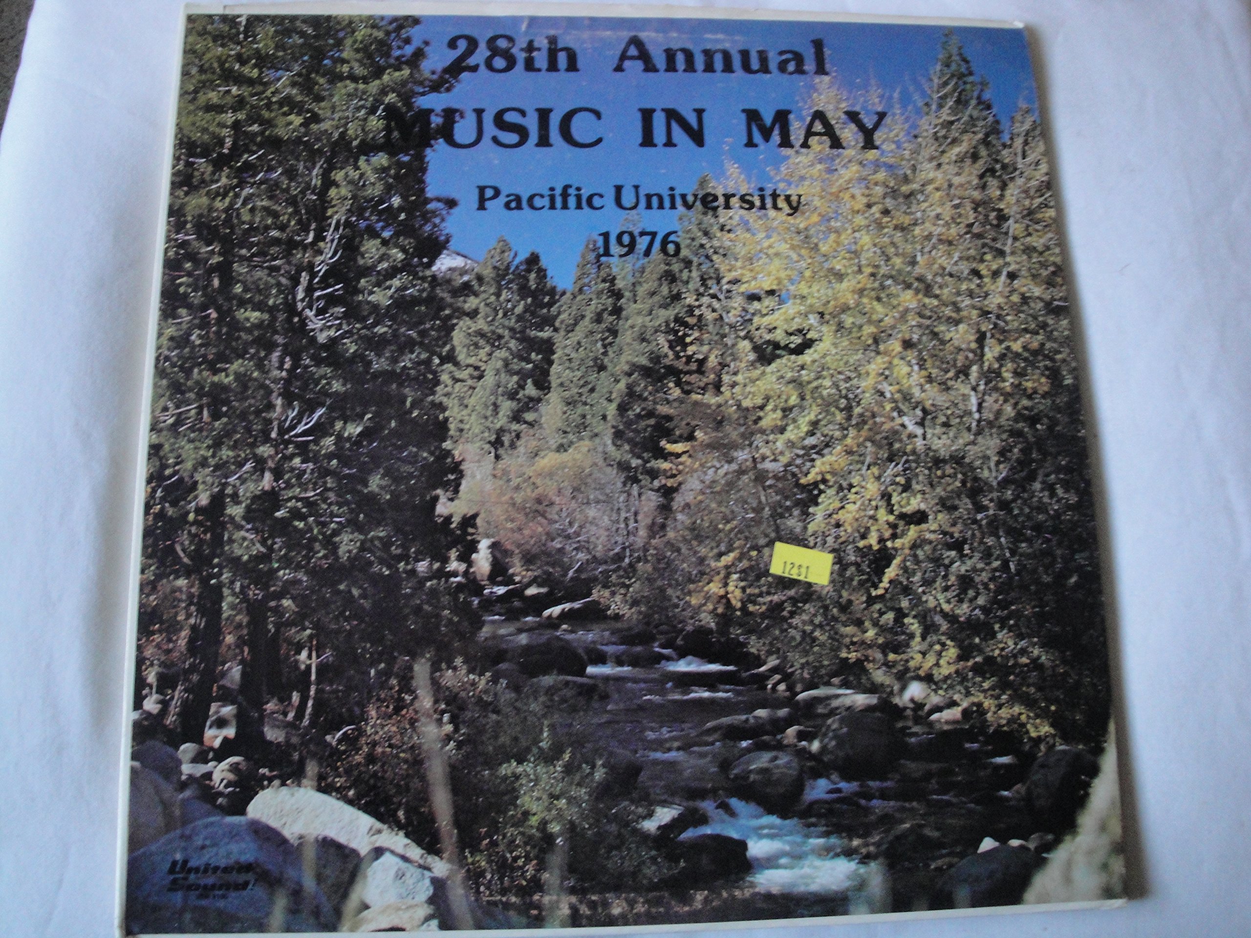 Pacific University 28th Annual Music In May Concert 1976 Vinyl Lp