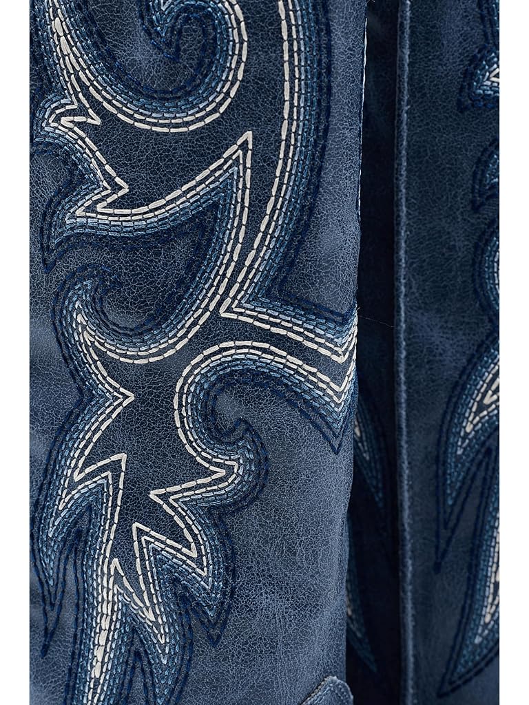 Blue FRYE AND CO. Irlene Tall Deco Stitch