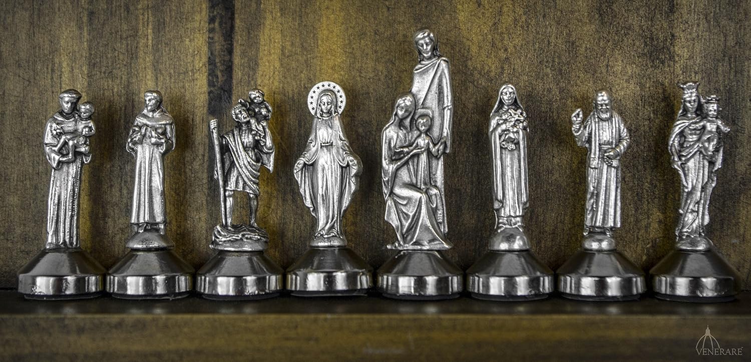 Catholic Devotional Statue for Home or Office (Our Lady of Mount Carmel) image 5