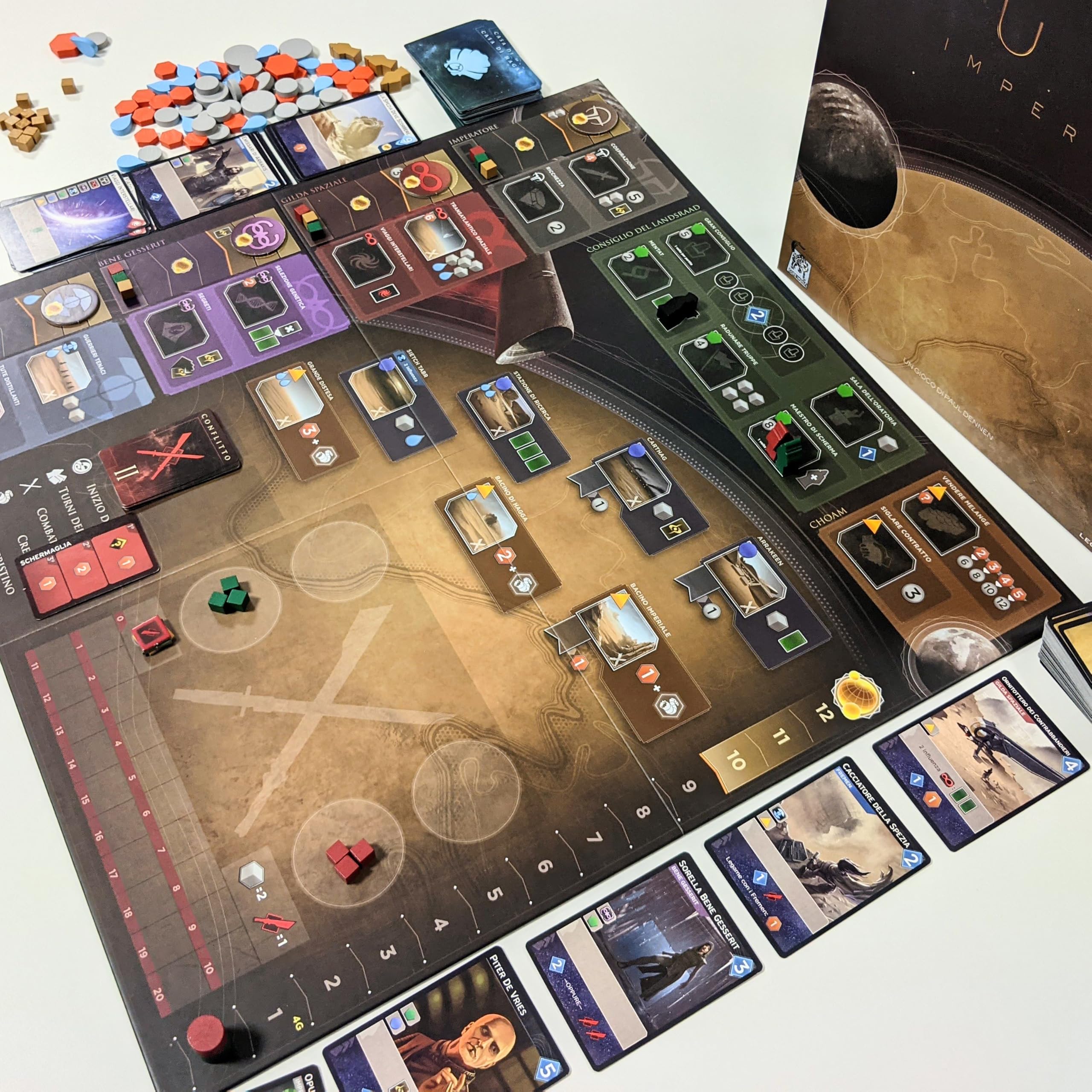 Asmodee - Dune: Imperium, Juego de Mesa, 1-4 Jugadores, 13+ años, edición en Italiano
