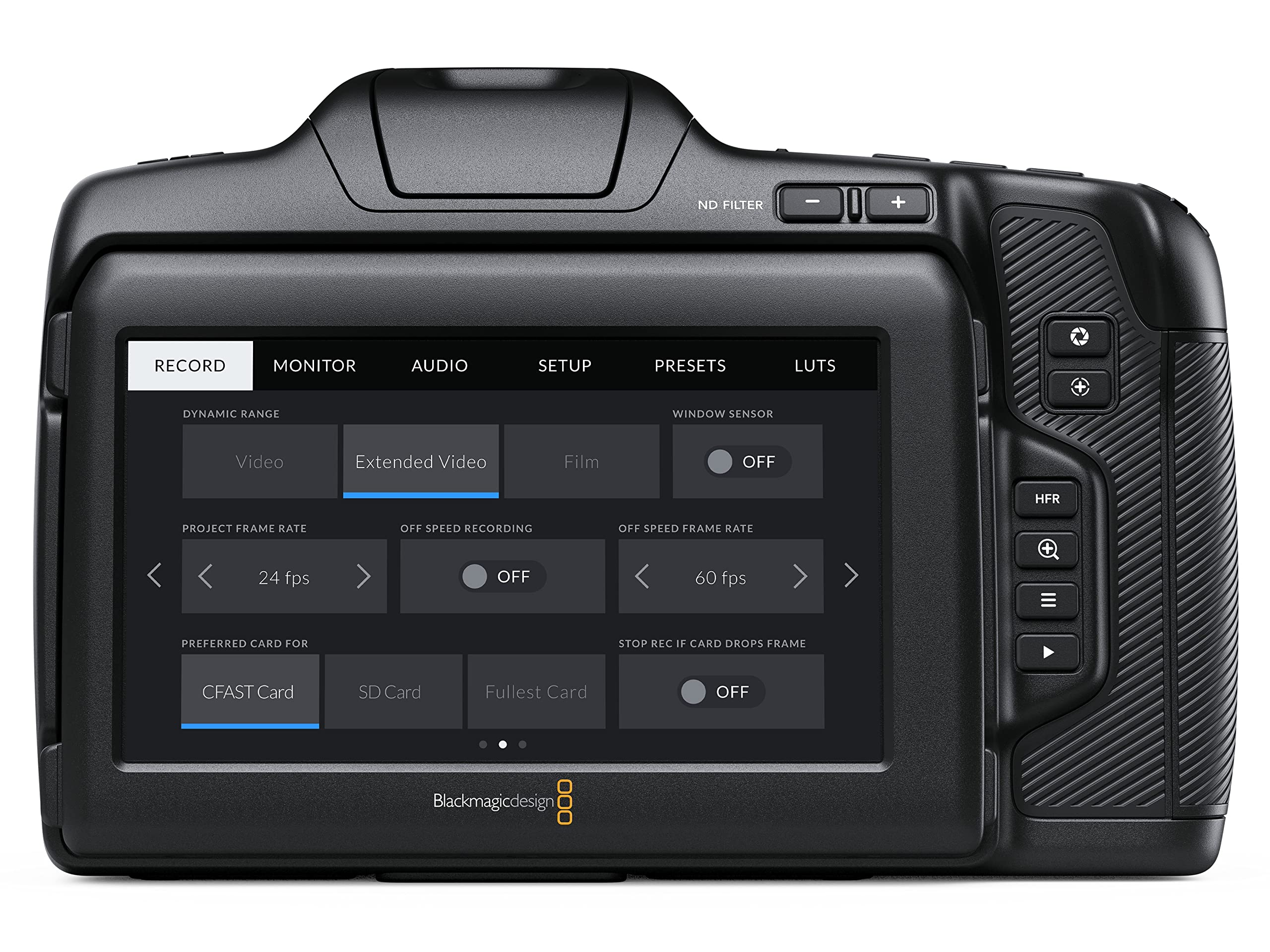 Blackmagic Design Pocket Cinema Camera 6K Pro Black & Sigma Lens