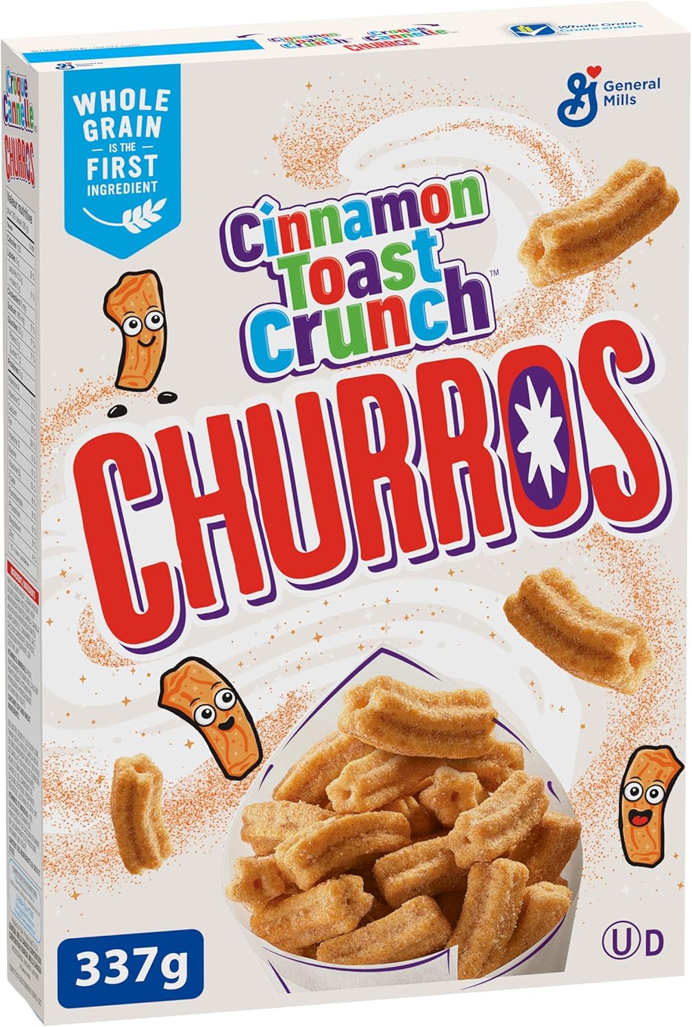 Cinnamon Toast Crunch Churros Cereal, 337 Grams Amazon.ca Everything