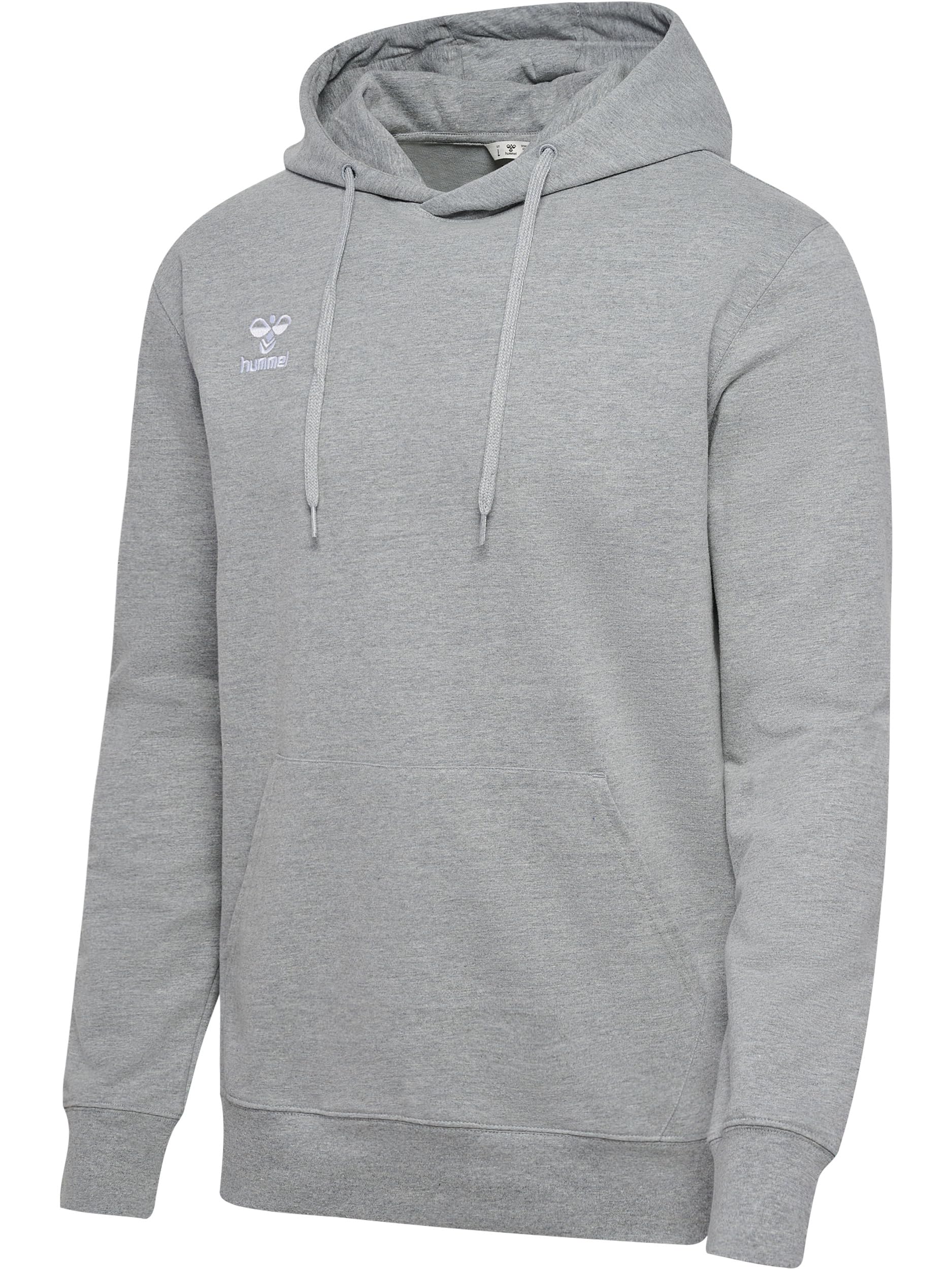 hummel Adjustable Waist Hoodie Hmlgo Multisport Men's Size Grey Melange