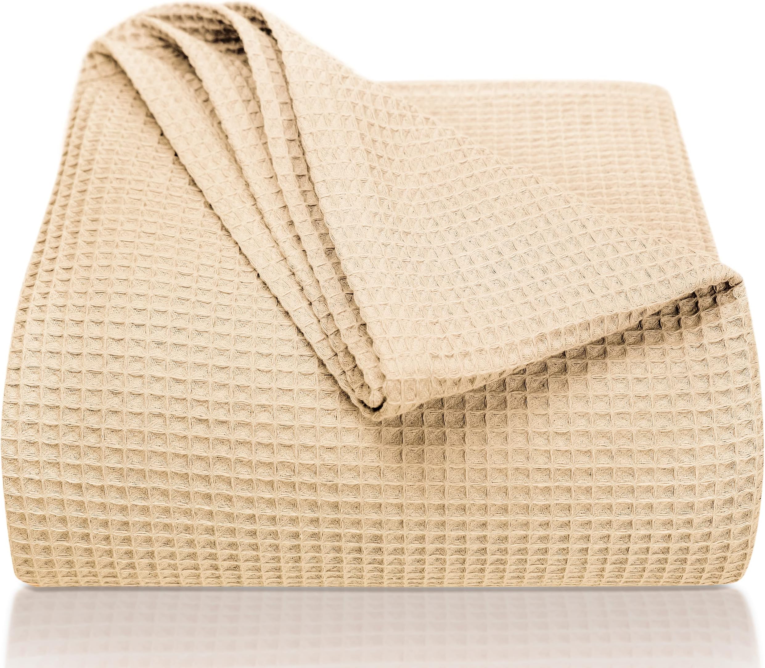 Bouclé Wolldecke Premium 140x200cm - Kuschelige Sofadecke Aus 80% Wolle