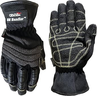 Cestus 4021, Extrication Gloves with Coarse Rough Out Palm, Firefighter Rescue Gloves