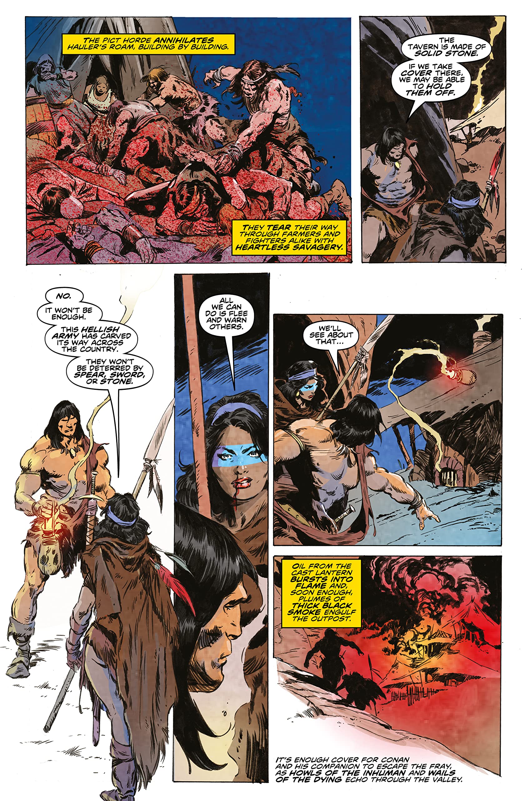Conan the Barbarian: Bound In Black Stone Deluxe Edition