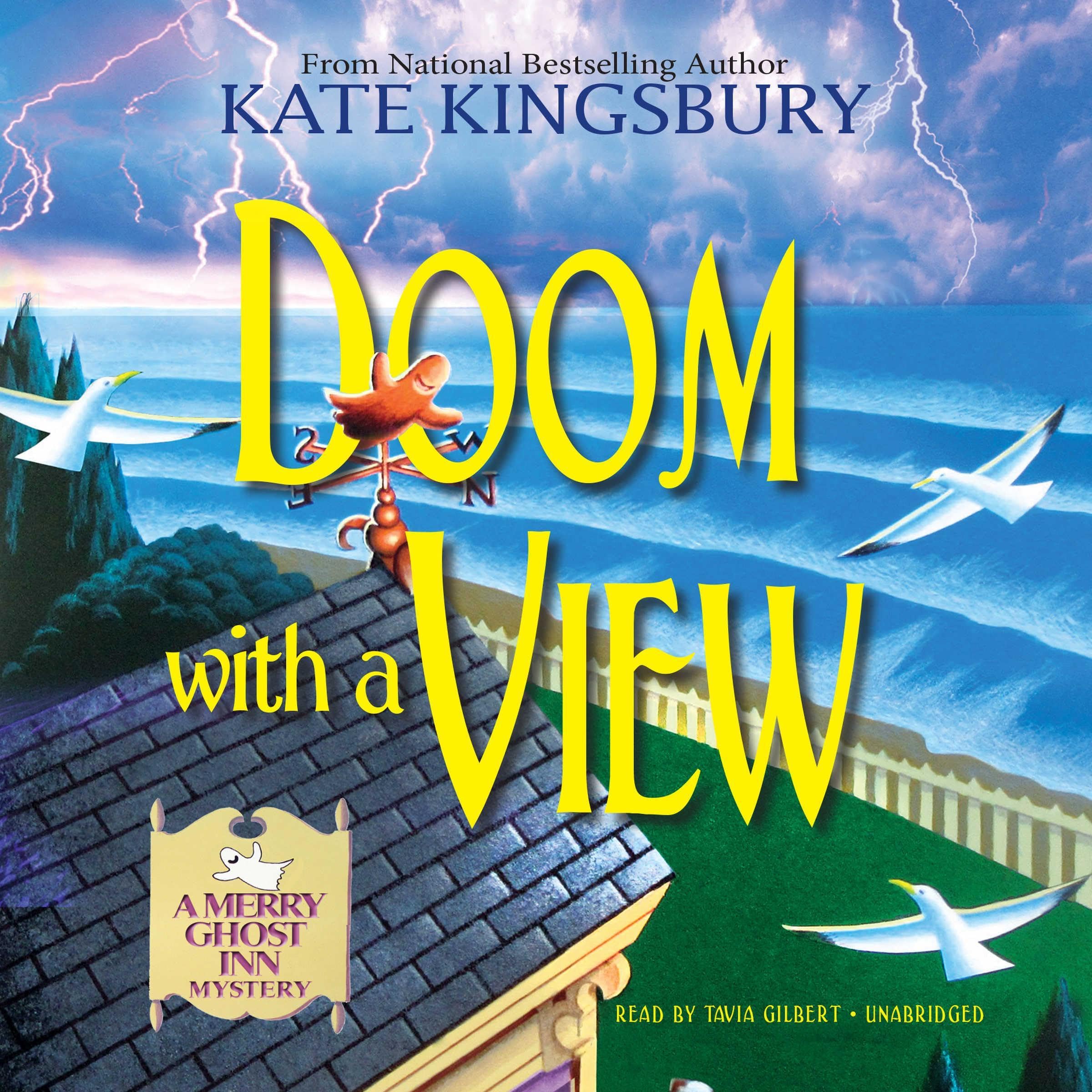 Cover art for Doom with a View: A Merry Ghost Inn Mystery