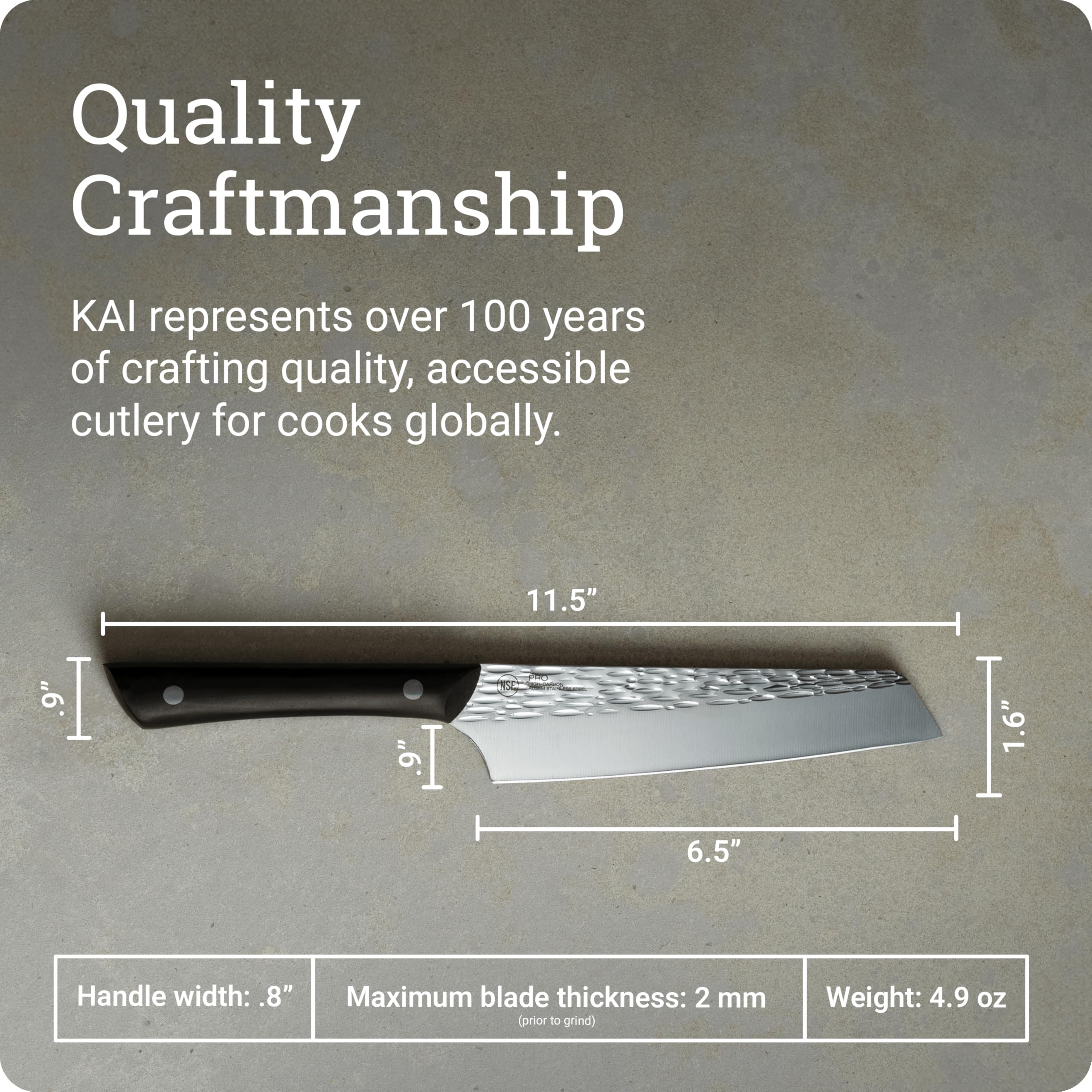 Kai PRO 6.5" Master Utility Knife — Amazon image 5