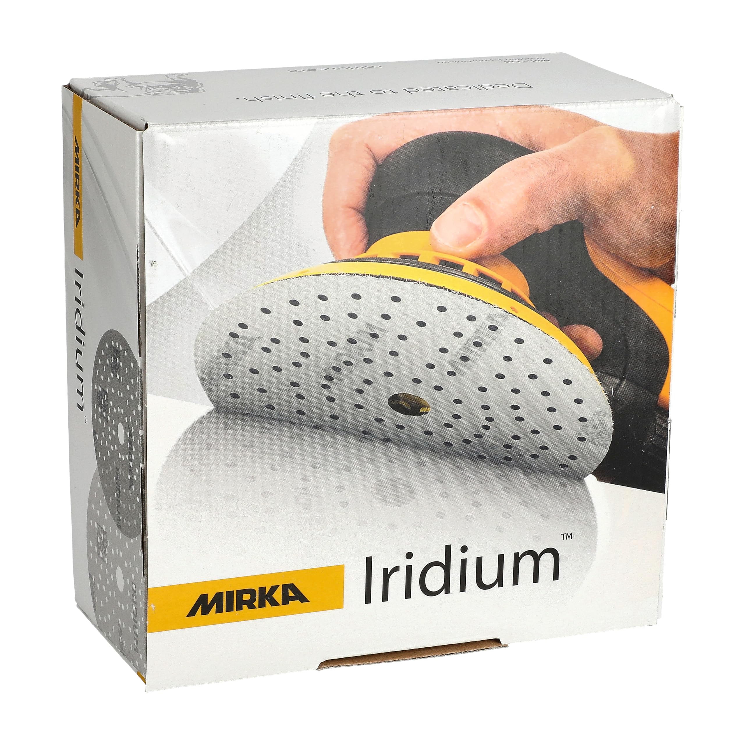 Mirka papier ścierny Iridium 150 mm rzep 121 otworów ziarnistość 800