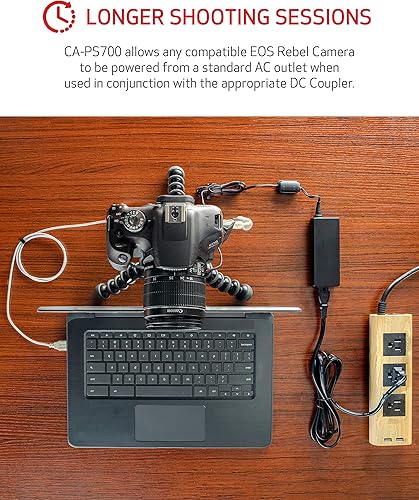 Miniatura 4 de Canon Kit de inicio de accesorios para cámaras web EOS (para cámaras EOS Rebel seleccionadas), compatible con laptop y PC, transmisión de alta