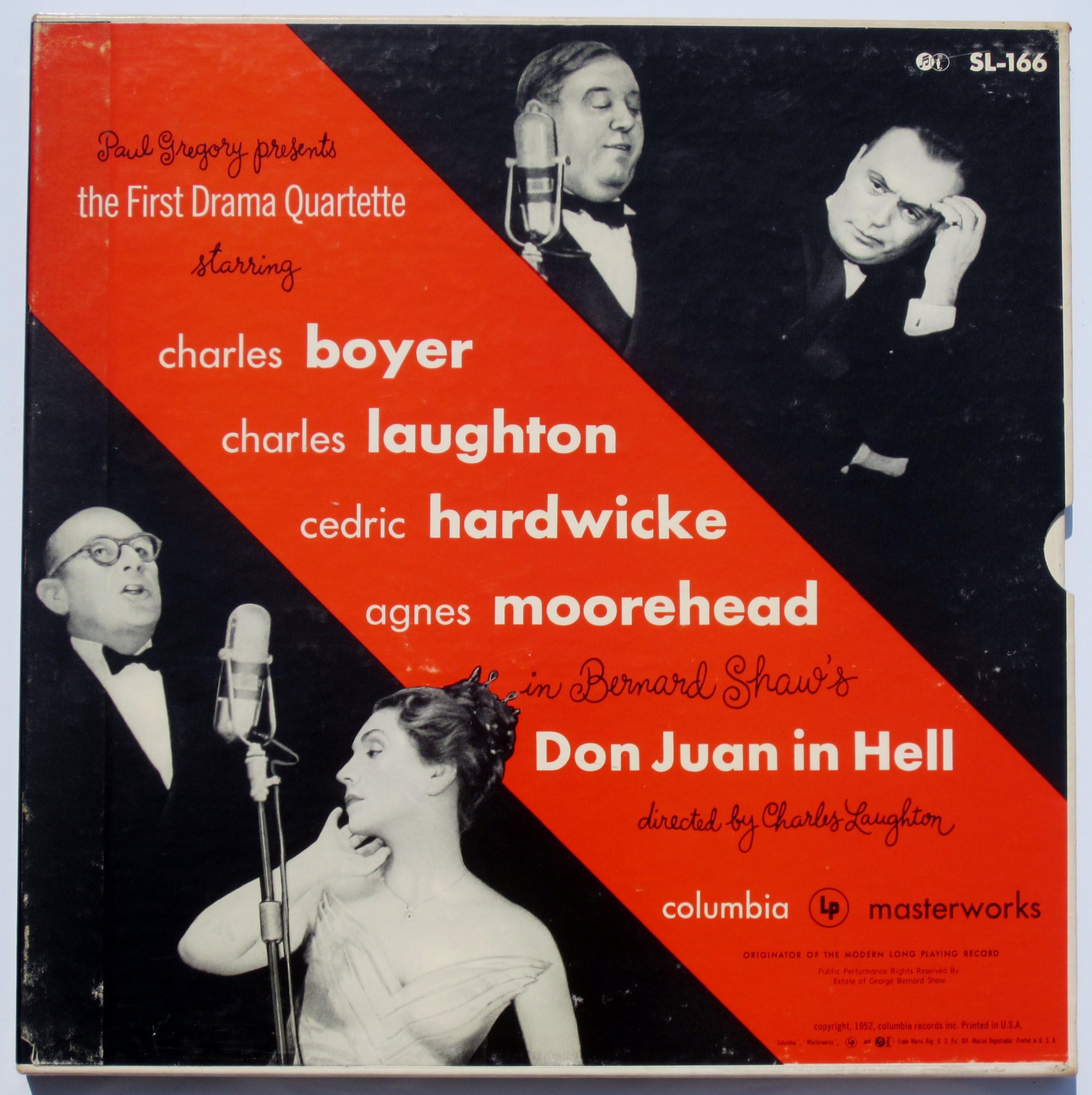 Paul Gregory Presents: The First Drama Quartette: Bernard Shaw's Don Juan in Hell