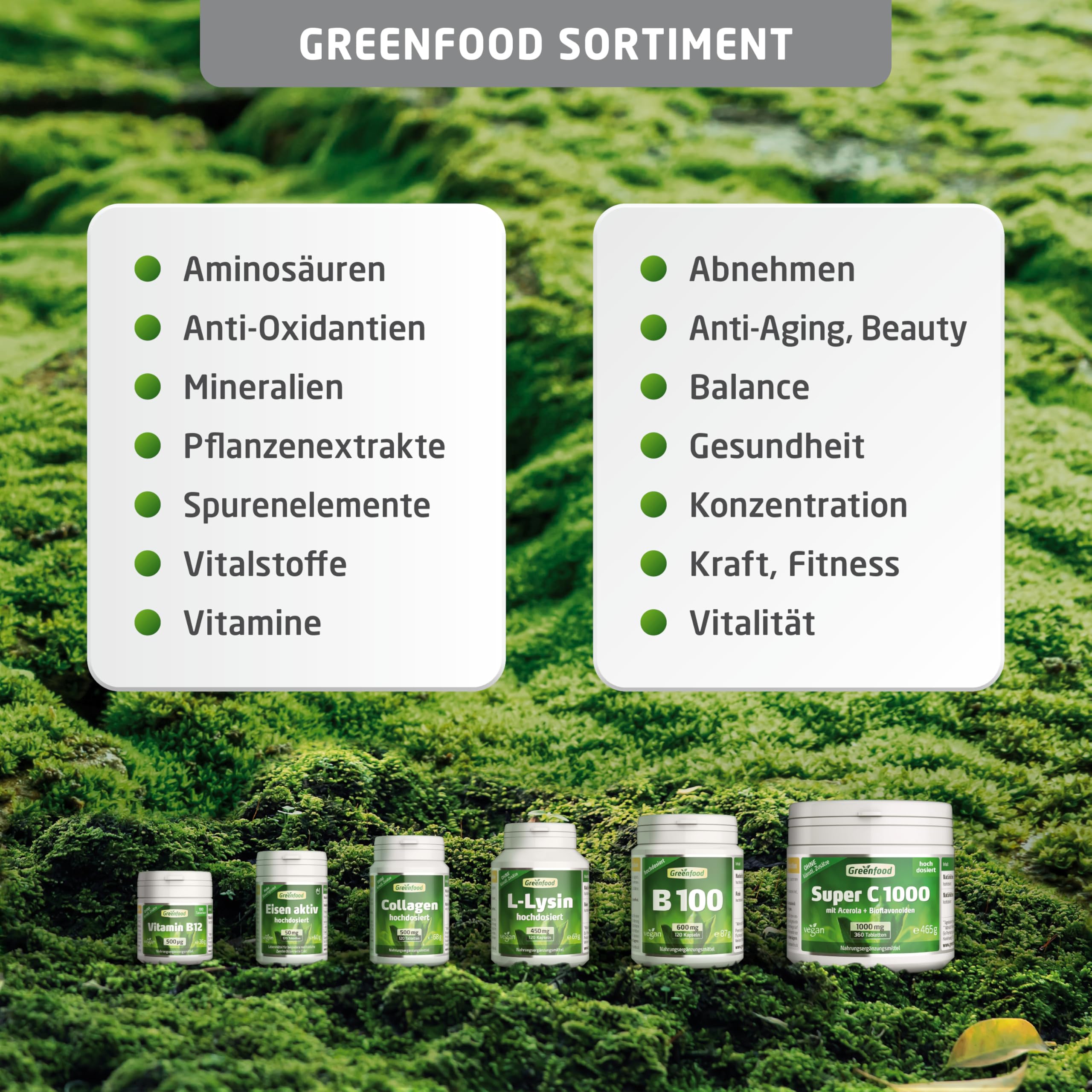 Nachtkerzenöl Kapseln, hochdosiert, 1000mg - 240 Softgels. Reich an Omega-6 (GLA) und natürlichem Vitamin E (Zellschutz). OHNE künstliche Zusätze - laborgeprüft. Von Greenfood.