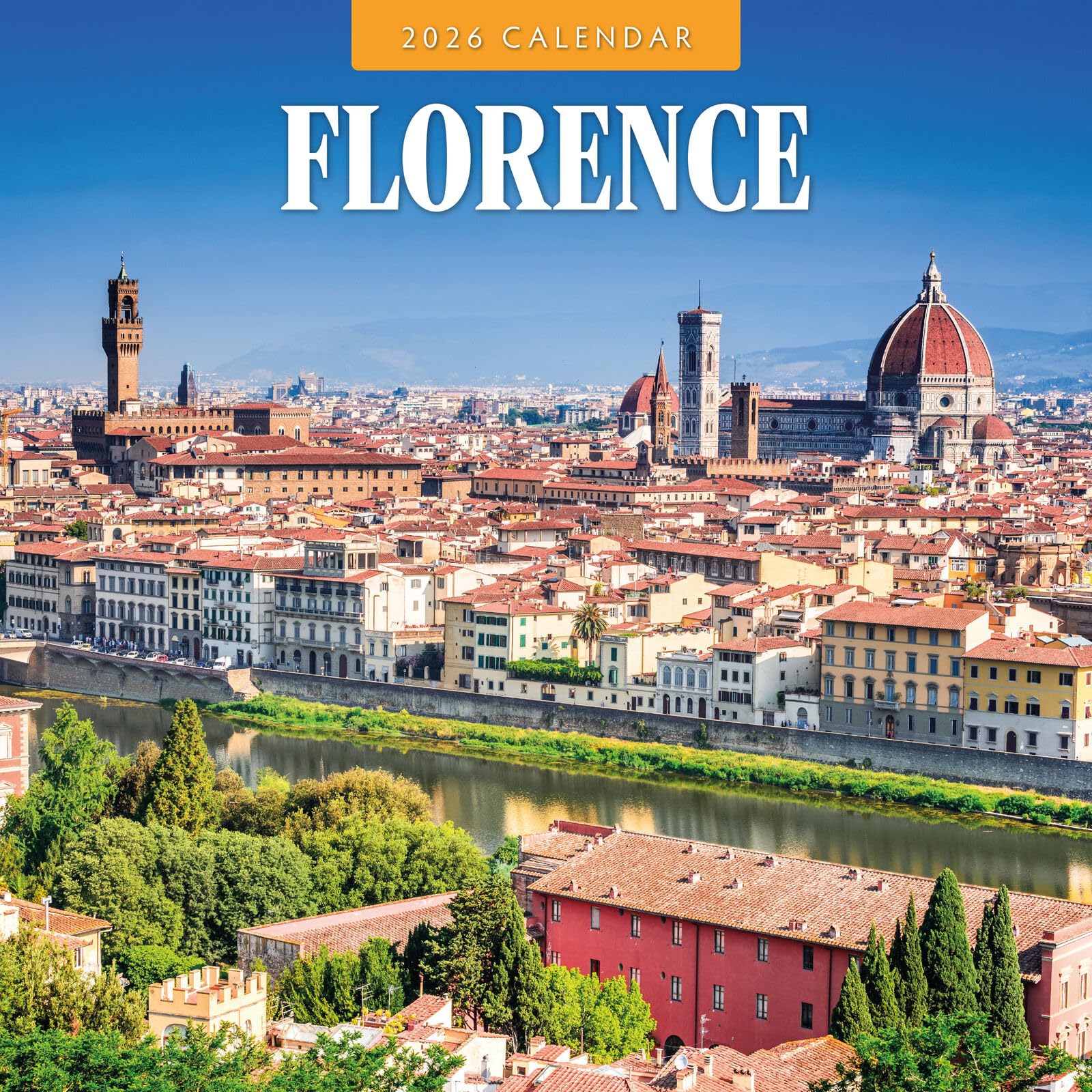 Florence 2026 Square Wall Calendar