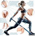 Booty Resistance Bands - Exercise Belt Band. Perfect for Home Gym Workout. Build, Lift and Tone Your Glutes. Includes Carry Bag and Fitness Planner eBook