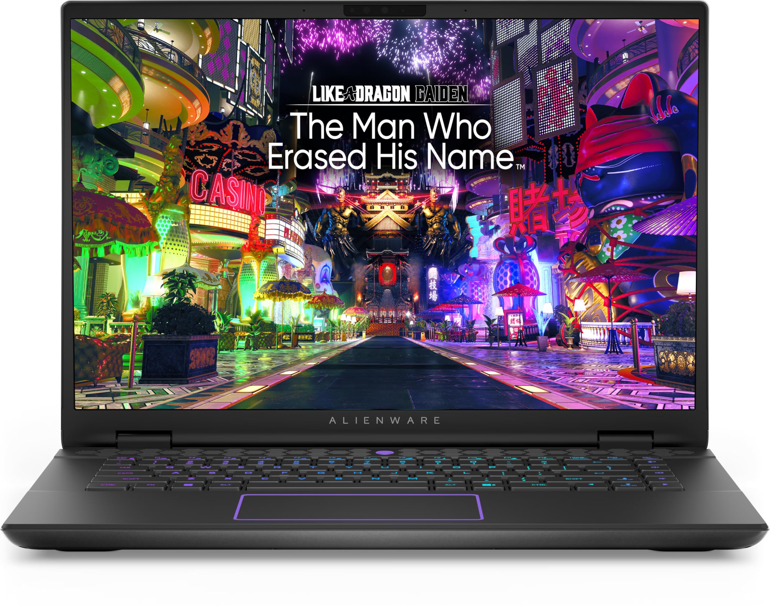 Alienware m16 R2 Gaming Laptop - 16" QHD+ 240Hz Display, Intel Core Ultra 7 155H, 128GB DDR5 RAM, 2TB SSD, NVIDIA GeForce RTX 4070, 1080p Webcam, Stealth Mode, Windows 11 Pro, Dark Metallic Moon