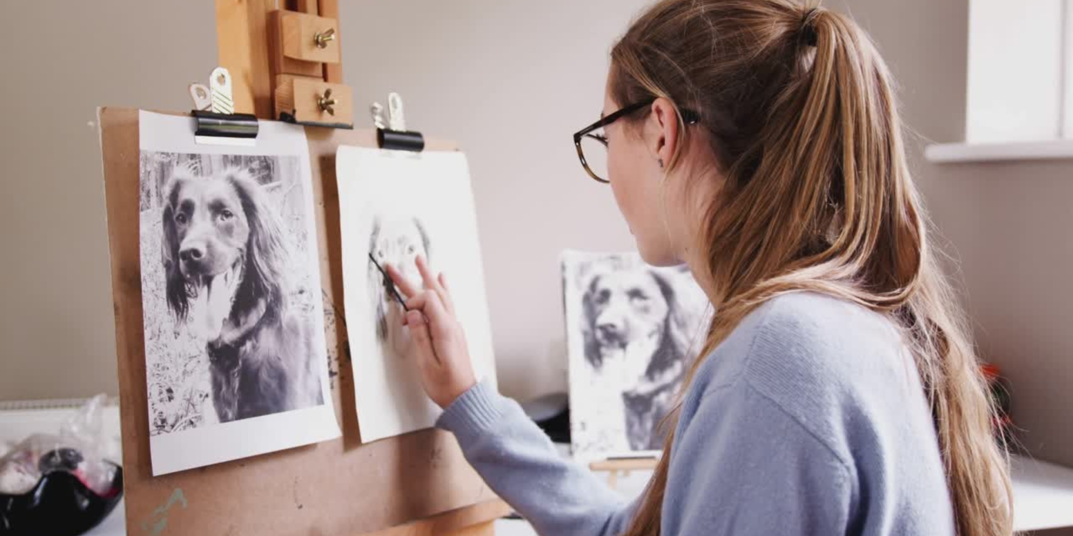 Deko Halter Metall 24cm - Menükarten & Bilder Staffelei