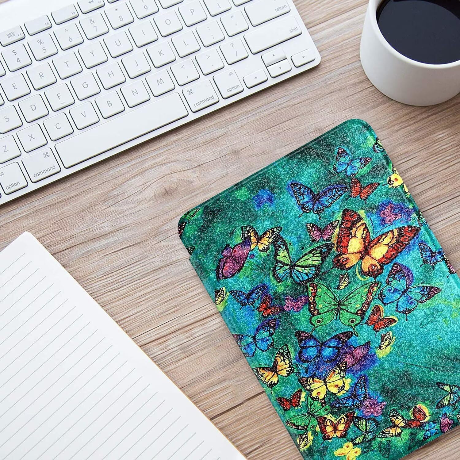 Custodia per Amazon Kindle 11a generazione 2022 da 6 pollici (modello: C2V2L6), ultra trasparente, morbida e flessibile, cover posteriore in TPU trasparente con funzione di