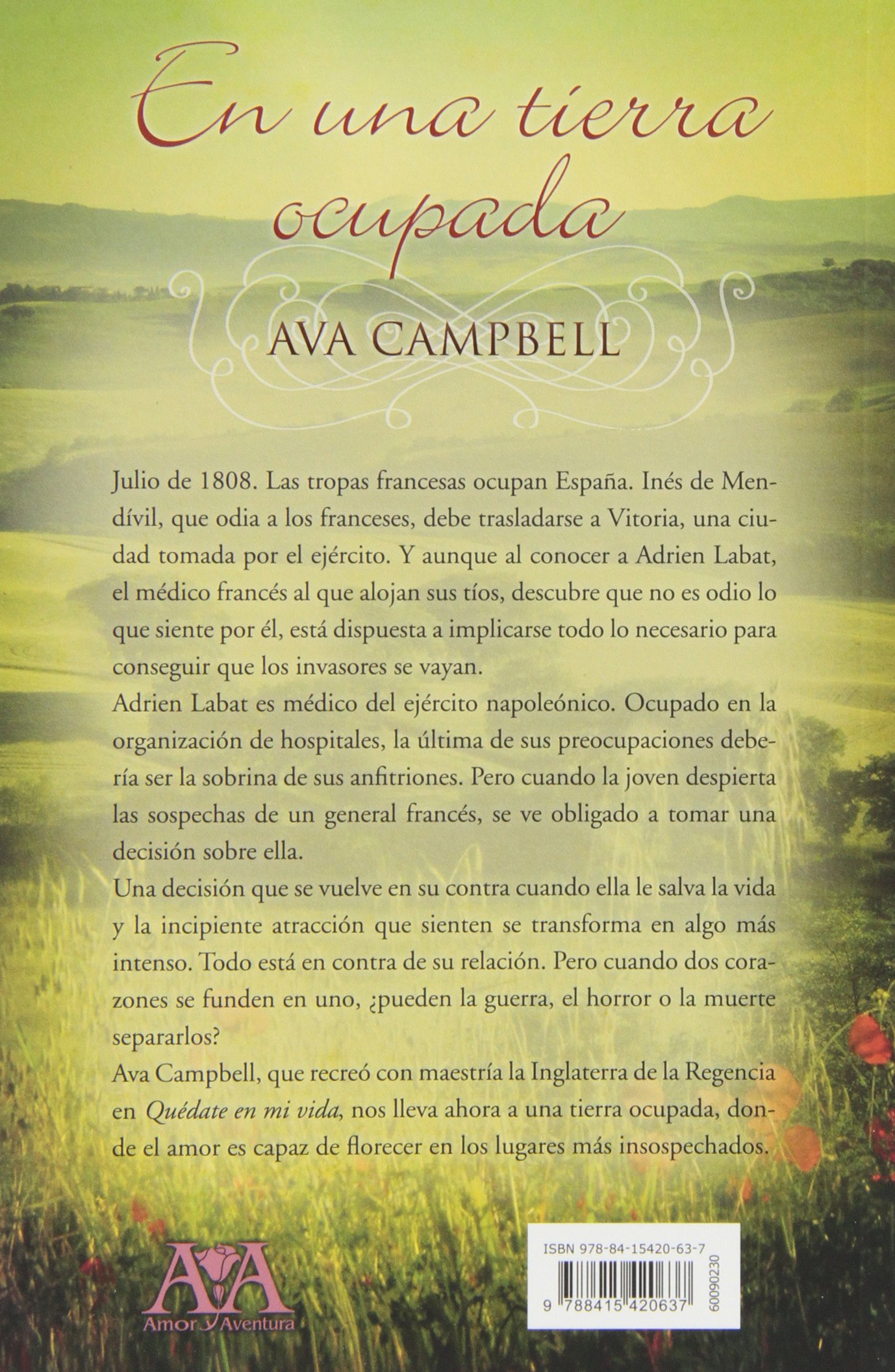 En una tierra ocupada (Amor y aventura)