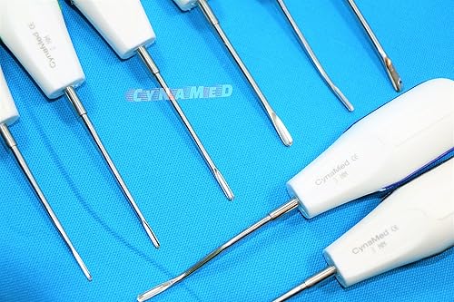 Miniatura 4 de Nuevos elevadores dentales Luxating 8 PC Luxating Root Elevators Instrumentos dentales