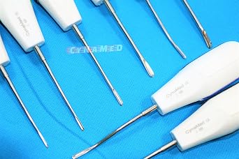 New Dental Luxating Elevators 8 Pcs Luxating Root Elevators Dental Instruments