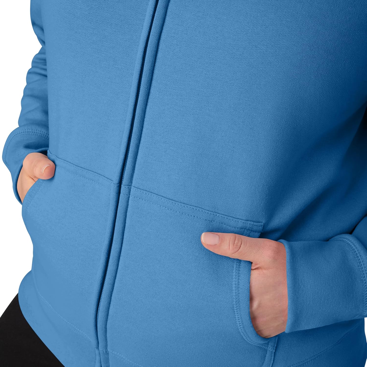Hanes Women's EcoSmart Full-Zip Hoodie Sweatshirt