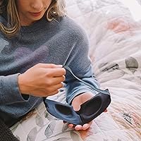 Vista 7 de GEAR AID Antifaz para dormir profundo REM para viajes y exteriores, color negro