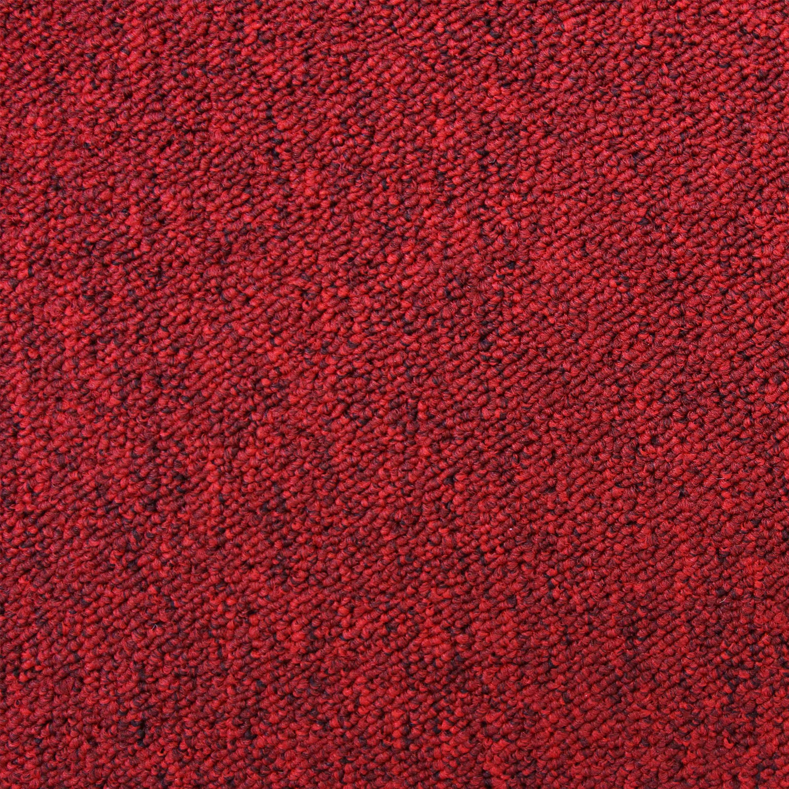MonsterShop 20 Stück Teppichfliesen Bodenfliesen Teppich Teppichplatten selbstliegend 50 x 50 cm5 m² in Rot