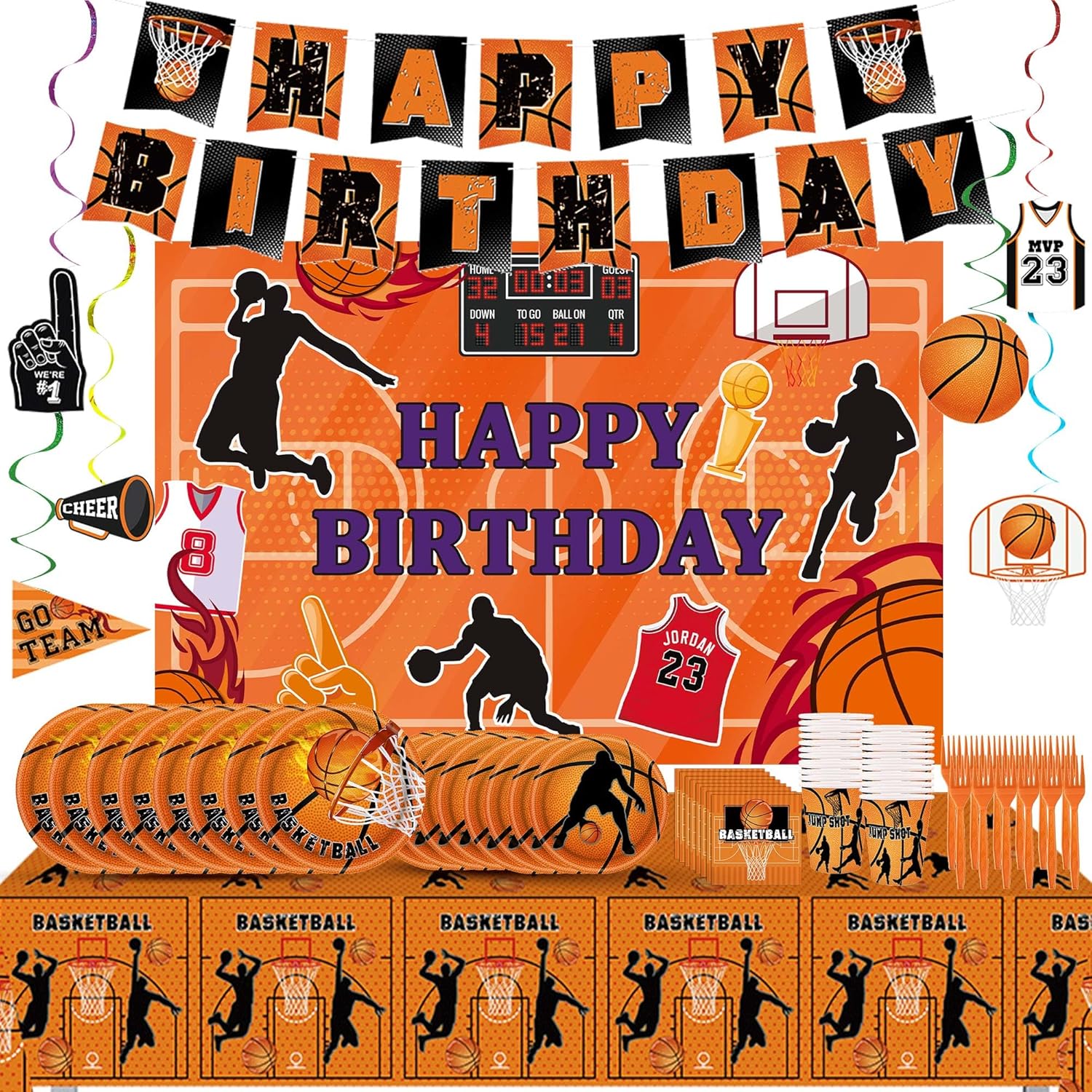 Basketball Party Decorations Basketball Birthday