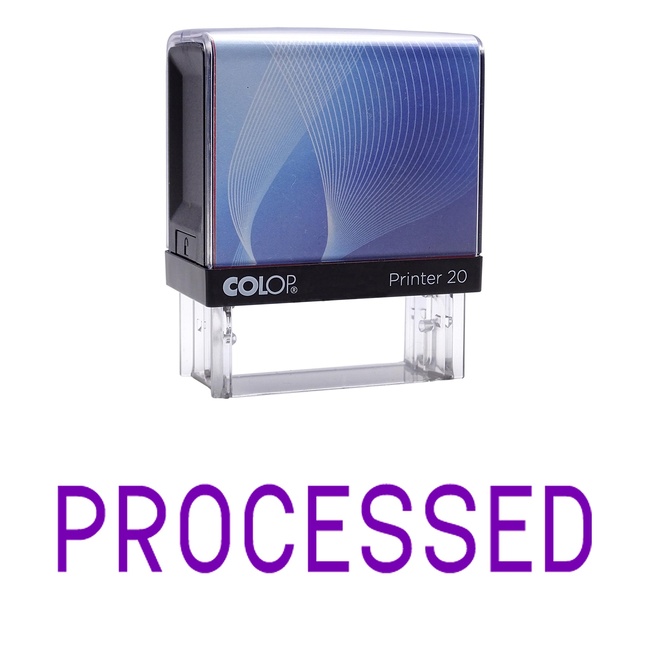 Processed Self Inking Rubber Stamp Custom Colop Office Stationary P20 Mini Stamper