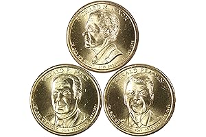 2016 Presidential Dollar 3 Coin Year Set BU Uncirculated Mint State $1