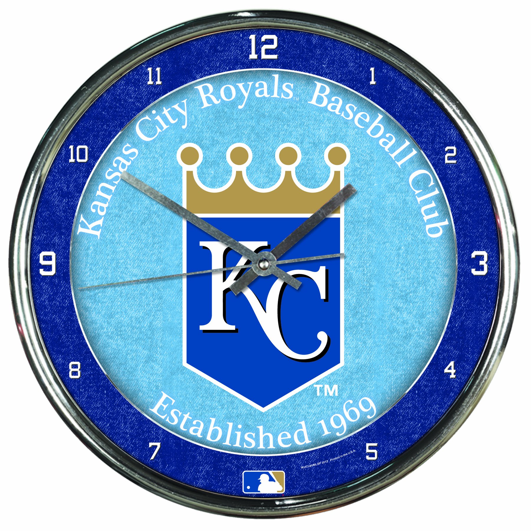 Horloge Kansas City Royals pour décorer votre bar ou fan cave
