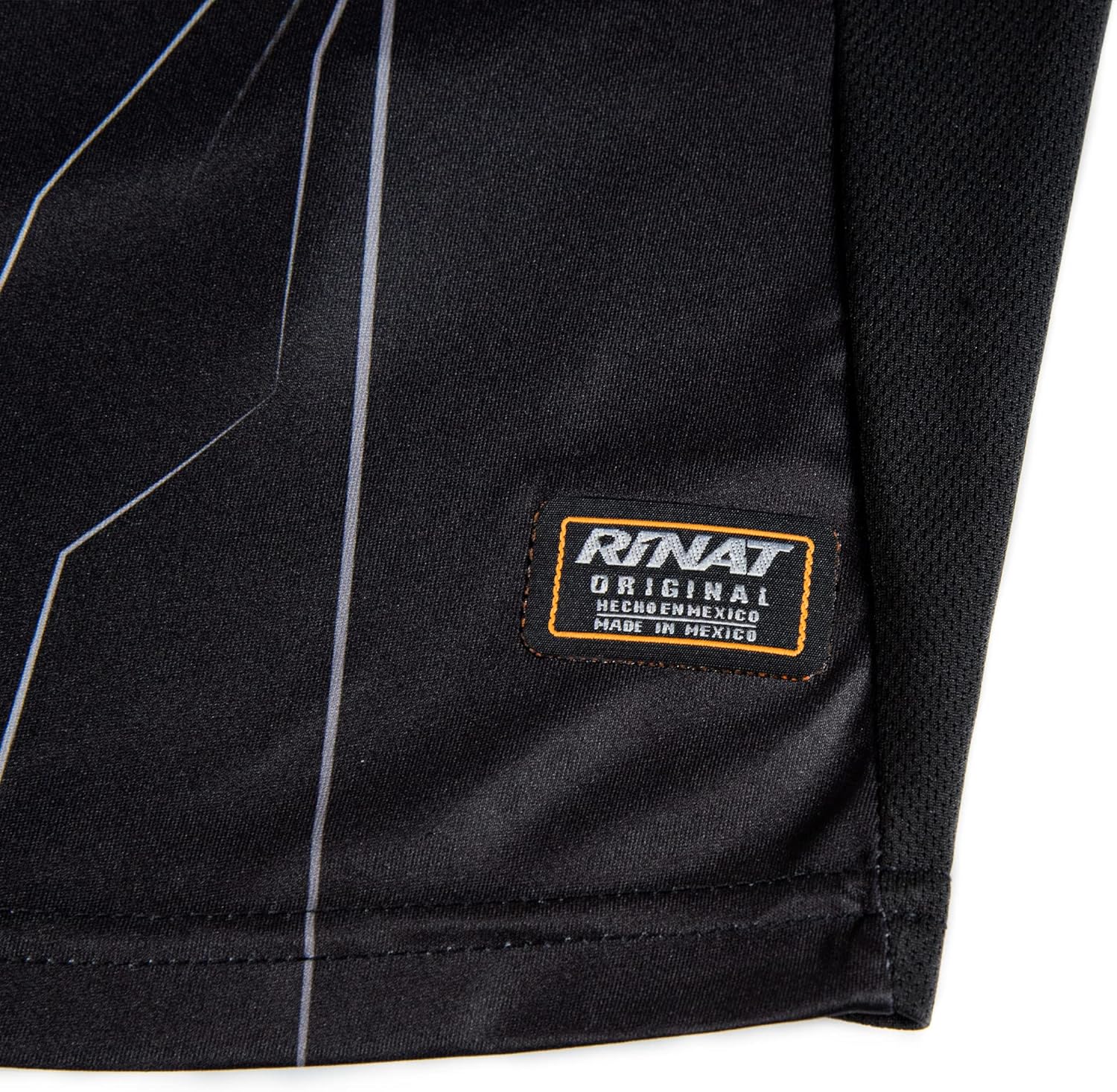 Rinat Iron-Bat Soccer Goalkeeper Jersey Youth Medium (10-12 Year Old) Free Number Official Pin Black/Grey