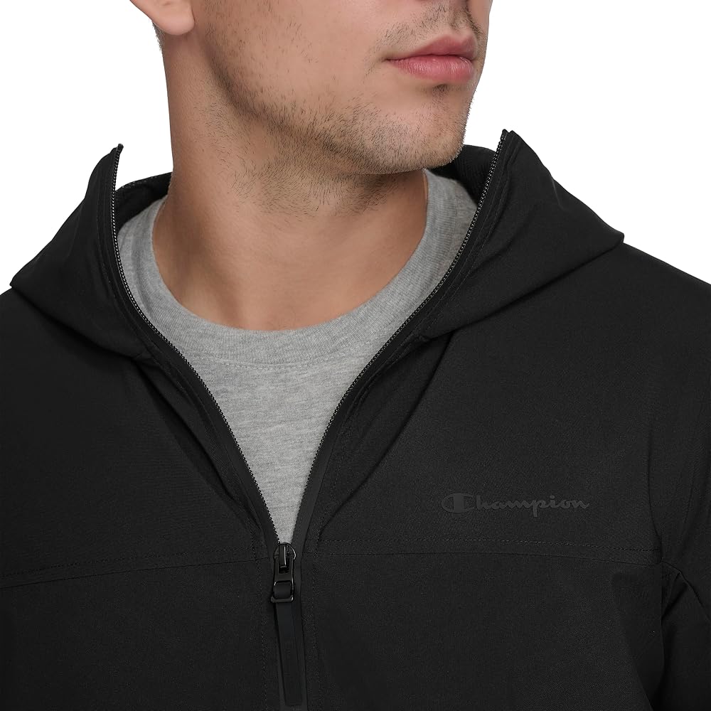 Amazon.com: Champion Men's Hooded Rain Slicker, Black, Small