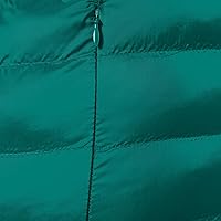 Vista 29 de Yaxa Essentials - Chaqueta acolchada, ligera, de manga larga, resistente al agua y plegable, para mujer (disponible en tallas extragrandes)