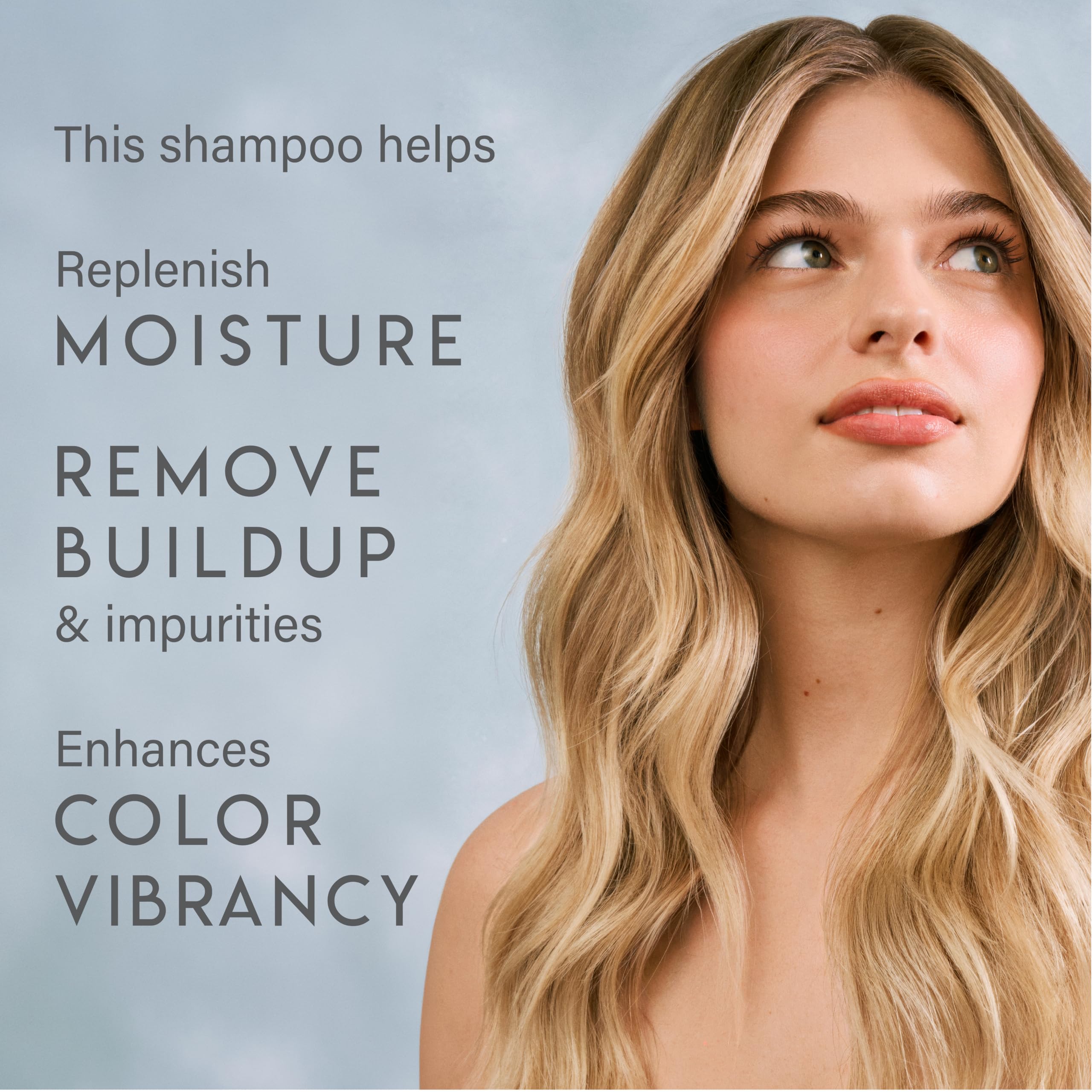 ALURAM Coconut Water Moisturizing Shampoo for Medium to Coarse Hair, 33.8 Fl Oz