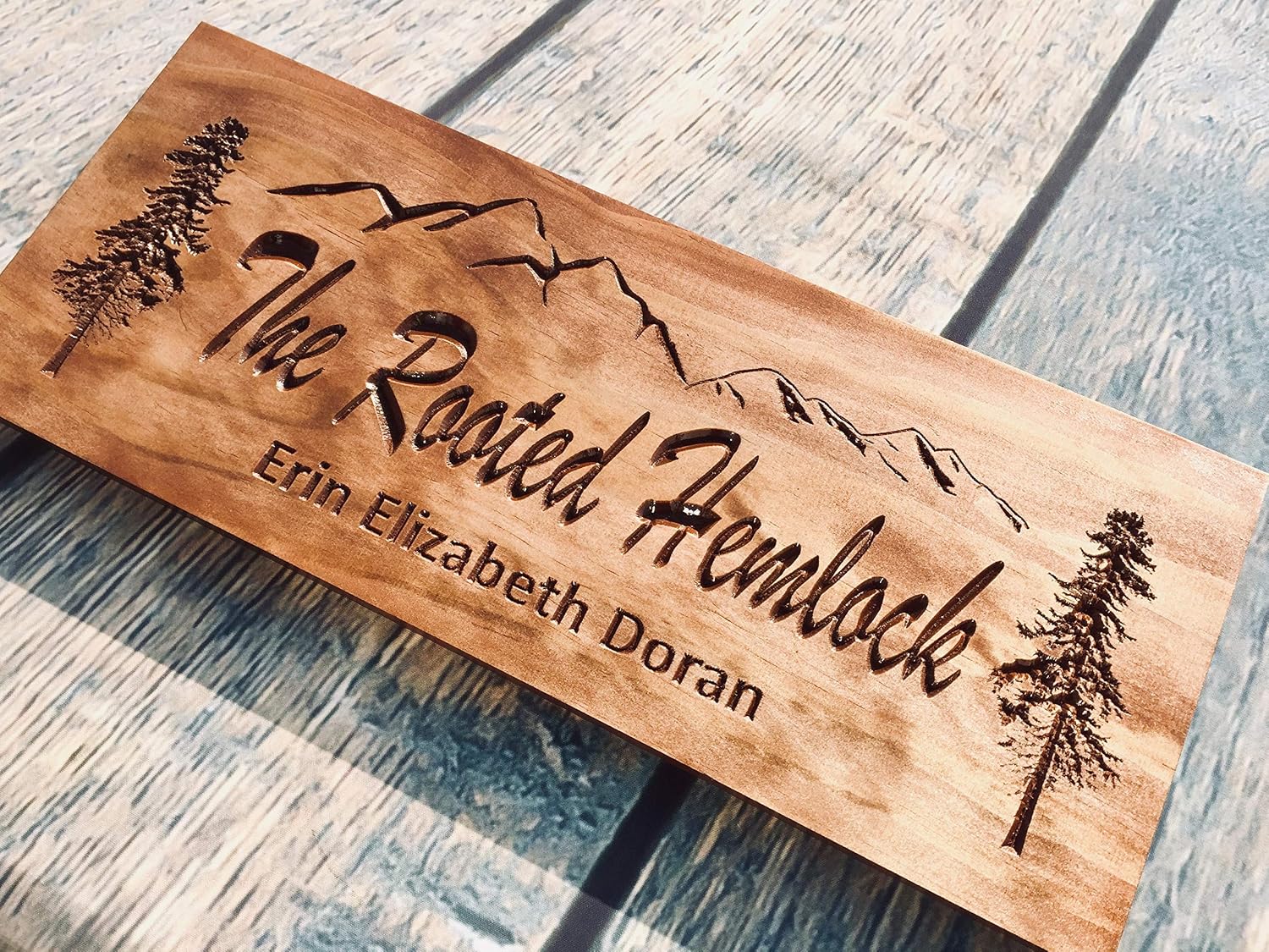Personalized Cabin Sign Custom Sign Wooden Sign Family Name Sign Wooden Signs Personalized