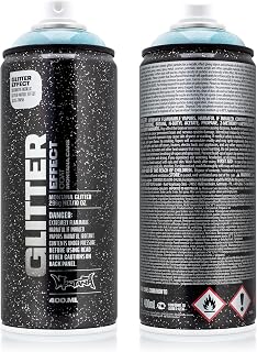 Montana Cans Montana EFFECT Spray Paint, Glitter Cosmos 13.5 Fl Oz (Pack of 1) Black