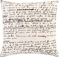 Vista 10 de Mark&Day Pillows - Walcourt Ivory Decorative Throw Pillow Cover for Couch Sofa Bed - 18x18 Modern Home Decor Cushion Covers for Living Room Bedroom